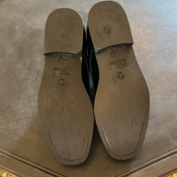 After Six Black Oxfords Sleek Patent Leather - Picture 11 of 11